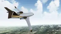 飛行機 フライト シミュレーター 着陸 ジェット パイロット ゲーム Screen Shot 1