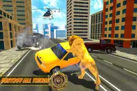 Angry Lion City Attack Simulator 2019 Screen Shot 7