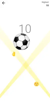 Messenger Football Soccer Game Tap Ball Juggle Tap Screen Shot 4