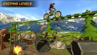 자전거 스턴트 레이싱 무료 - Bike Stunts Racing Free Screen Shot 1