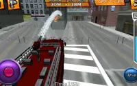偉大な英雄 - 消防士 3D fire truck game Screen Shot 0