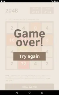 2048 (Ad Free) Screen Shot 6