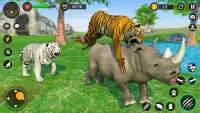 호랑이 시뮬레이터 오프라인 게임 동물 시뮬레이터 게임 Screen Shot 6