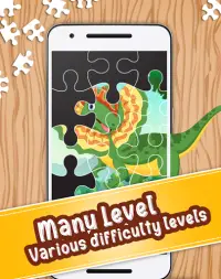 Dinosaur Puzzle Games for Kids Free Screen Shot 4
