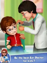 मज़ा बच्चों के ईयर चिकित्सक Screen Shot 5