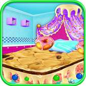 Bed Cake Maker Cooking Game