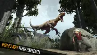 pemburu dinosaur 2019: permainan survival Screen Shot 1