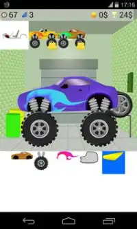 truck building game Screen Shot 1