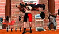 mania del wrestling del mondo: gym fight club 2018 Screen Shot 11