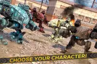 Robots de Guerre et Tanks de Combat 3D Jeu Screen Shot 2