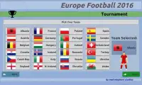 Европа Футбол Игры 2016 года Screen Shot 1
