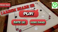 لعبة Real Carrom Board Screen Shot 2