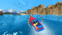 3D Water Boat Driving Simulator Screen Shot 3