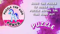 Pony Puzzles Slide Screen Shot 0
