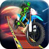 Superhero Moto Bike Race: Impossible Stunts