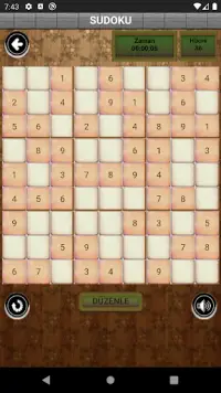 Klasik Sudoku Screen Shot 1