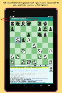 Chess Trainer Free - Tagagawa ng Repertoire Screen Shot 15