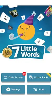 7 Little Words: A fun twist on crossword puzzles Screen Shot 0