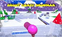 Snowball Attack - Icy Shooting Snowman Castle Park Screen Shot 2