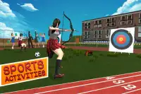 वर्चुअल स्पोर्ट्स डे हाई स्कूल गेम Screen Shot 10