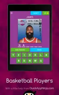 Basketball Players Guess Game Screen Shot 14