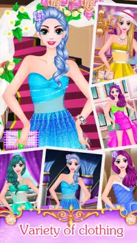 Fashion Dress - Girls Beauty Salon Games Screen Shot 1