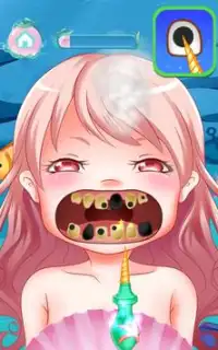 médico sereia dente bonito - jogo de crianças Screen Shot 3