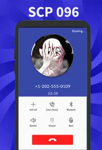 Fake Call From SCP-096 et SCP-173 Prank Screen Shot 1