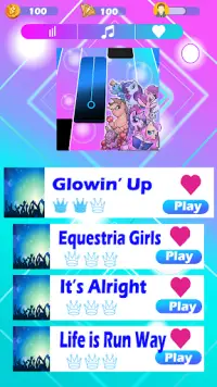 My Little Pony Piano tiles Screen Shot 1