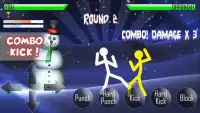 Stick Men Fighting - Multiplayer Ninja Fight Game Screen Shot 6