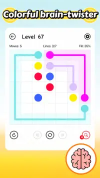 Lined - Free Pipe Game, Connect the Dots Screen Shot 3