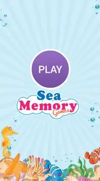 Sea memory games Screen Shot 0