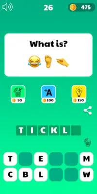 Emoji Word Charades, Word Solving Game Screen Shot 1