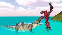 Mech Robot Crocodile - Real Robot Transform War Screen Shot 2