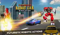 Futuristic Robot Car Sim Screen Shot 0