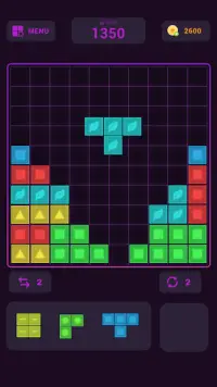 블록 퍼즐 - 재미있는 두뇌 퍼즐 게임 Screen Shot 5