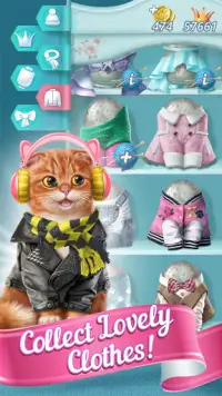 Knittens - клубки и котики, три в ряд Screen Shot 3