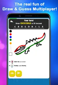 Draw Hunt - Draw and Guess Online Multiplayer Game Screen Shot 2