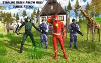 Starling Green Arrow Hero: Jungle Attack Screen Shot 17