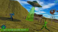 Échappement du jeu Area 51 Green Grandpa Alien Screen Shot 1