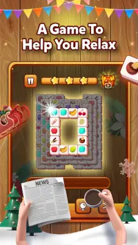 Tile World - Puzzle de frutas y dulces Screen Shot 2