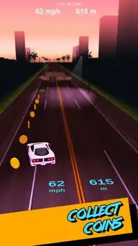 Turbo ’84: Retro Joyride. Drive fast, don’t crash! Screen Shot 2
