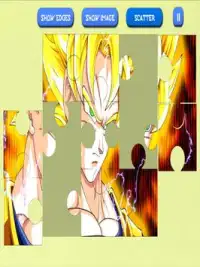 Puzzles Super Saiyan Jigsaw Screen Shot 1