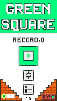 Green Square - Tap on Square! Screen Shot 0