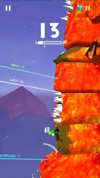 Lava Climber Run - Flip Fun Race 3D Screen Shot 0