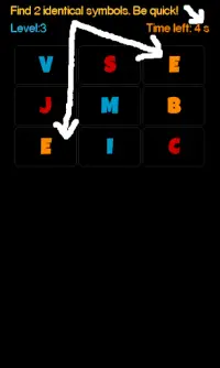 Symbol Match Brain Puzzle Screen Shot 0