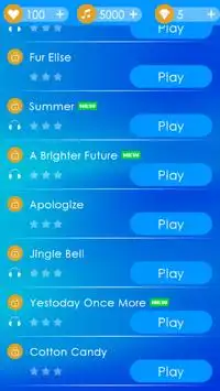 Piano tiles Games music Screen Shot 0