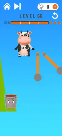 Happy Cow - Draw Line Puzzle Screen Shot 10