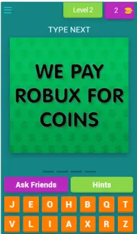 Robux for coins Screen Shot 2