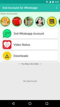 2nd Account for Whatsapp Screen Shot 0